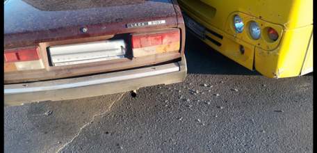 В Ельце в аварии пострадал пассажир автобуса