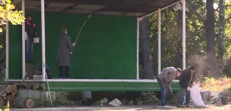 Петровский парк готовится к приему гостей на семейный праздник «Рыбный день»