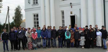 28 сентября прошла акция «Дорога к Храму» на территории Елецкого Знаменского епархиального женского монастыря