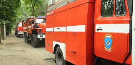 Загорание квартиры в г. Елец