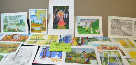 Итоги областной акции детских рисунков «В гостях у леса»