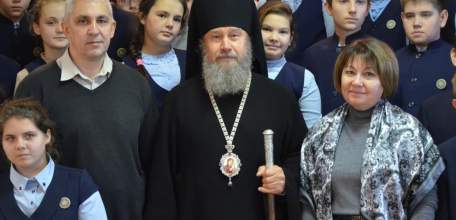 Епископ Елецкий и Лебедянский Максим встретился с учениками Православной гимназии
