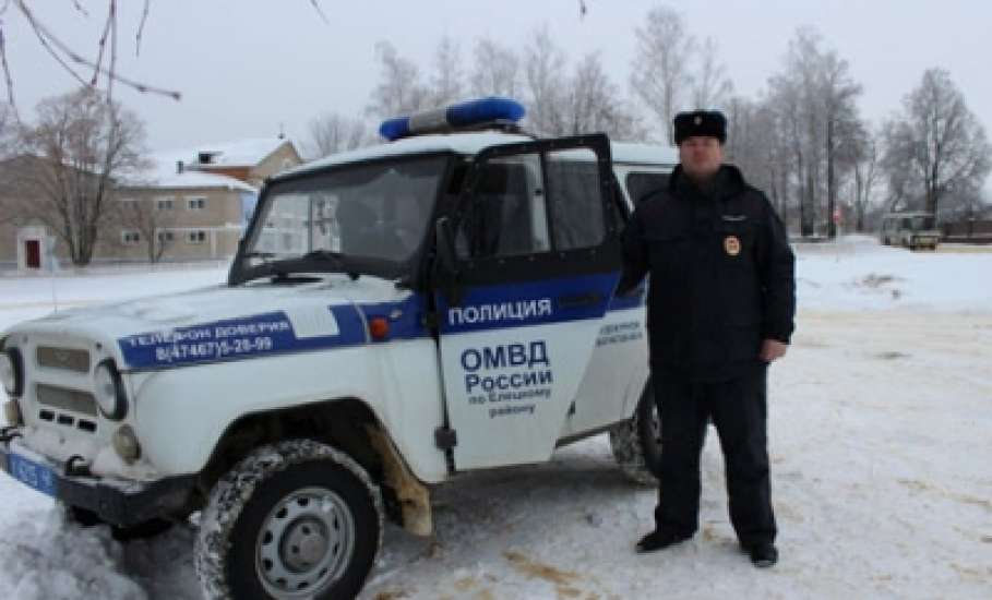 В Липецкой области победителем второго этапа конкурса «Народный участковый» стал ельчанин Руслан Загрядских