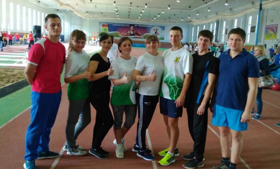 Педагоги Елецкого района успешно выступили на спортивном фестивале в Липецке