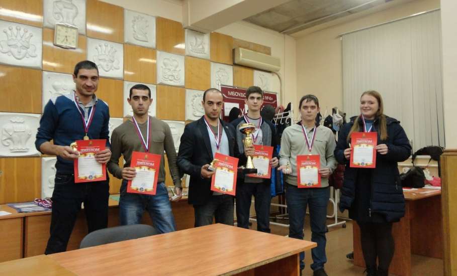 Команда ЕГУ им. И.А. Бунина - победитель областного чемпионата по шахматам