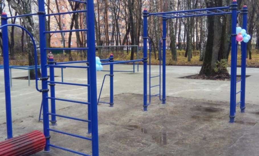 В Липецкой области появятся новые бесплатные площадки для занятий спортом