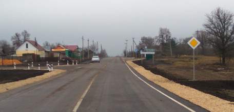 В Елецком районе заканчивается строительство дороги