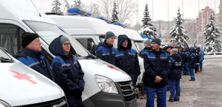 Врачи Липецкой области получили новые автомобили скорой помощи