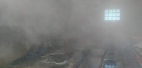 Загорание гаража в Елецком районе