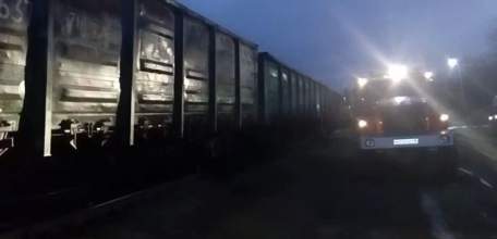 Спасатели МЧС приняли участие в ликвидации последствий ДТП на ж/д переезде в г. Елец