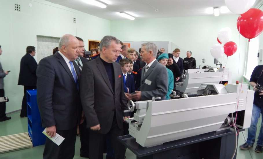 На базе школы с. Каменское Елецкого района открылся учебно-производственный класс АО «Энергия»