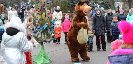 Новогодние развлекательные программы продолжаются в Ельце