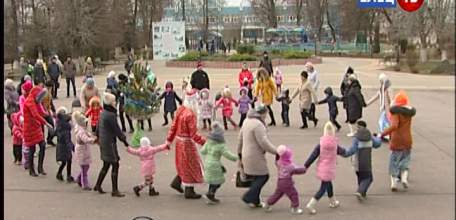 Юные ельчане приняли участие в «Мандариновых бегах»