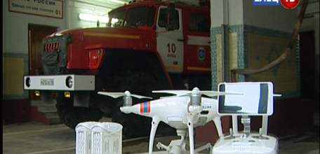 Парк техники елецких пожарных пополнился беспилотником и новой машиной