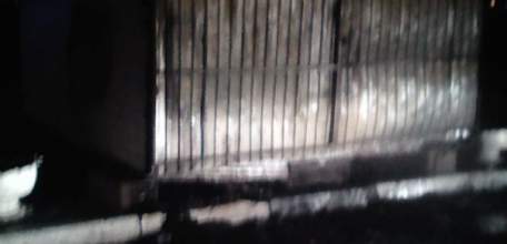 Загорание ларька в Елецком районе