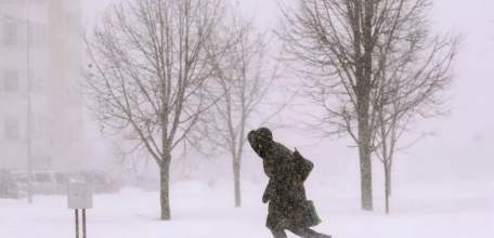 Днём 21 января и ночью 22 января в Липецкой области ожидается сильный снегопад