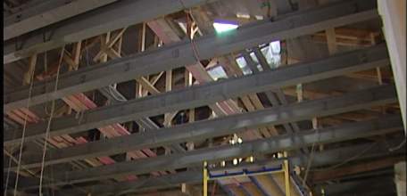 Продолжается ремонт театра «Бенефис»