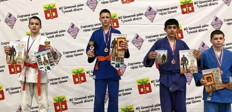 Воспитанники спортшколы &laquo;Спартак&raquo; приняли участие в открытом первенстве Щёкинского района по дзюдо