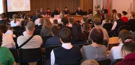 В школе №1 состоялась областная конференция, посвящённая 145-летию со дня рождения М.М. Пришвина