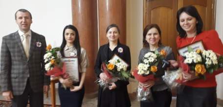 Ученым из ЕГУ им. И.А. Бунина вручили областную премию им. Н.Г. Басова и премию им. С.Л. Коцаря