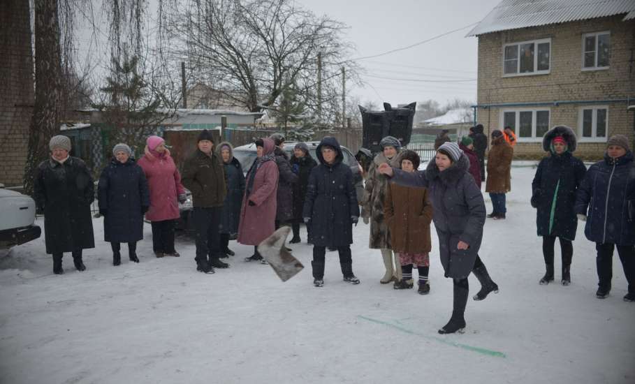 В поселке Солидарность Елецкого района прошли "Добрососедские игры"
