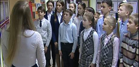 В школе №12 состоялось открытие музейной комнаты