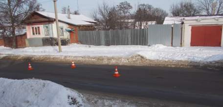 В Ельце водитель допустил наезд на пешехода