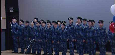 Ученики школы №1 им. М.М.Пришвина прошли посвящение в кадеты