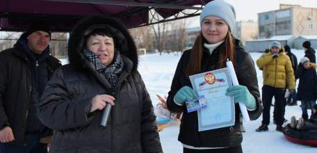 16 февраля на стадионе посёлка Газопровод прошёл первый зимний этап Воргольских игр