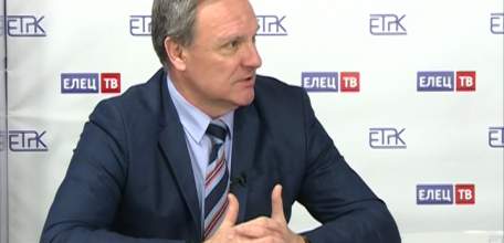 Гость программы «Диалоги» на ЕЛЕЦ ТВ - председатель совета директоров ПАО «Елецгидроагрегат» Виктор Ситников