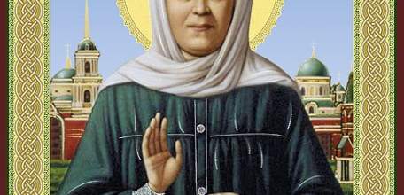 В Елец прибудут мощи блаженной Матроны Московской