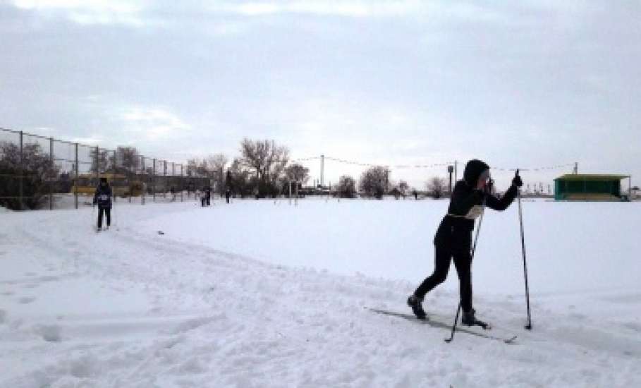 В Елецком районе прошли соревнования по лыжным гонкам среди учащихся