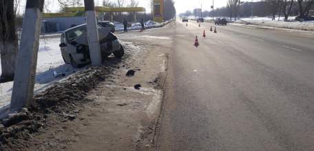 В Ельце в ДТП пострадал водитель &laquo;Калины&raquo;