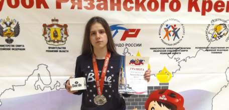Ельчанка успешно выступила на Всероссийских соревнованиях по тхэквондо в Рязани