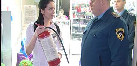 В Ельце началась проверка состояния пожарной безопасности торговых центров