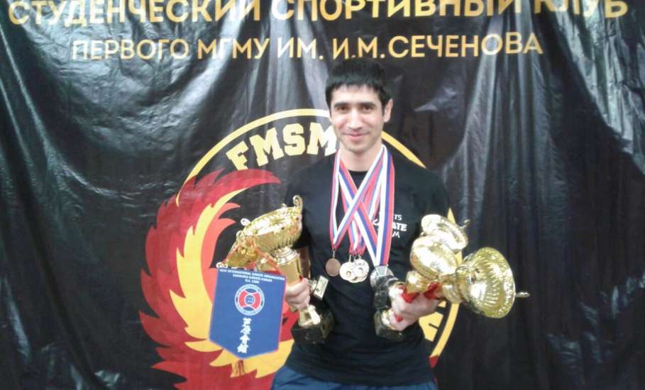 Студент ЕГУ им. И.А. Бунина стал серебряным призером всероссийских студенческих соревнований по ашихара-карате
