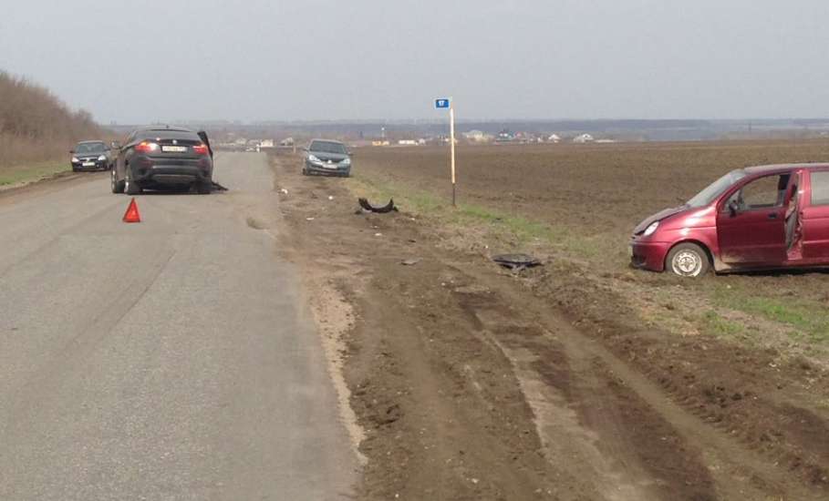 На 17 км автодороги «Елец-Талица-Красное» Елецкого района произошло ДТП