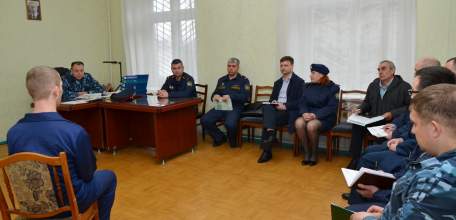 В исправительной колонии №4 города Ельца прошёл день встречи руководства УФСИН России по Липецкой области с осужденными
