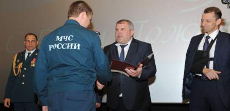 В Ельце отметили 100-летие пожарной охраны