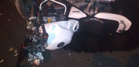 30 апреля в Ельце на улице Орджоникидзе в результате ДТП погибли мотоциклист и его пассажир