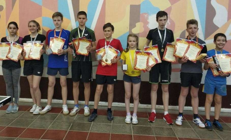 6-й тур и итоги открытого первенства города Ельца по настольному теннису «Елецкая пирамида-2018» среди девушек и юношей