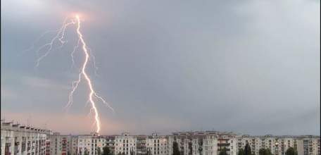 Вечером 8 мая и в первой половине ночи на территории Липецкой области ожидается гроза