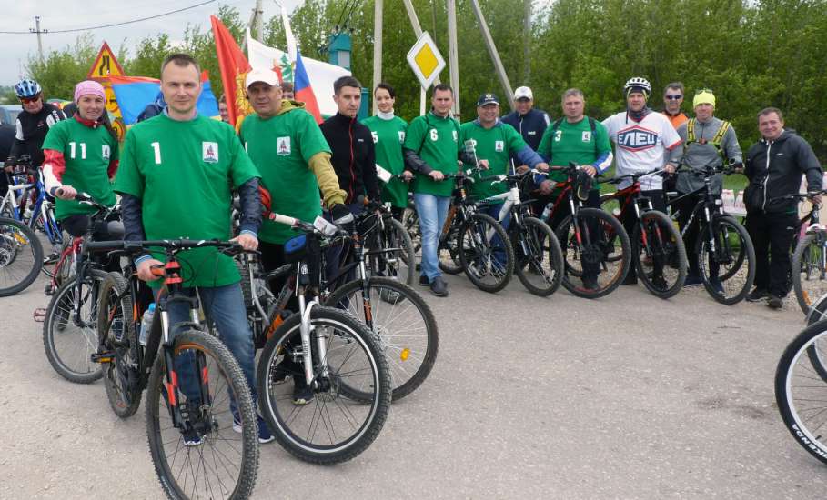 12 мая в Елецком районе состоялся областной велопробег село Талица — фестиваль «Русборг»