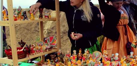 Мастера Елецкого района приняли участие в Международном фестивале военно-исторической реконструкции IX –XI веков «Русборг»