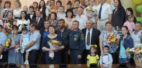 Награждение лучших семей Липецкой области