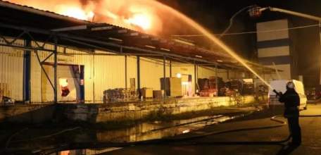 Загорание склада в г.Елец