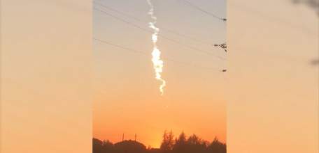 Наделал много шума: в небе над Ельцом пролетел метеорит