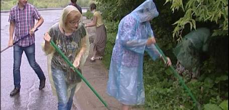 Ельчане присоединились к всероссийской акции «Зелёный маршрут»