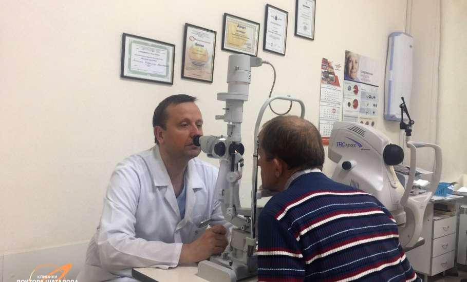Лазерное лечение сетчатки глаза в клинике Доктора Шаталова