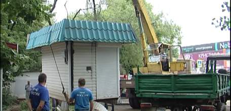 В Ельце началась реконструкция сквера Харченко